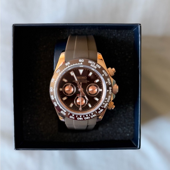 Seiko Mod: Caramel Mocha Daytona - Picture 14 of 14